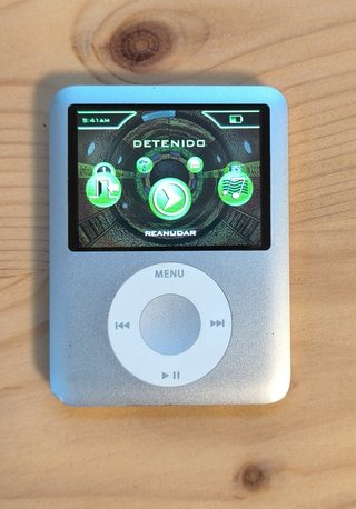 iPod Nano 3ª Gen 4GB Plateado