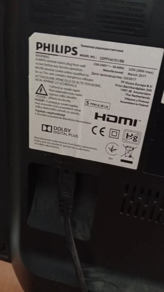 Televisión Philips en buen estado