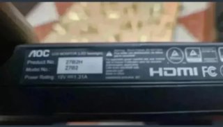 Monitor AOC Full HD 75Hz Negro