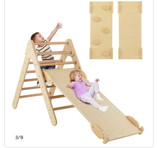 Juego Escalada Madera Costway TS10163NA
