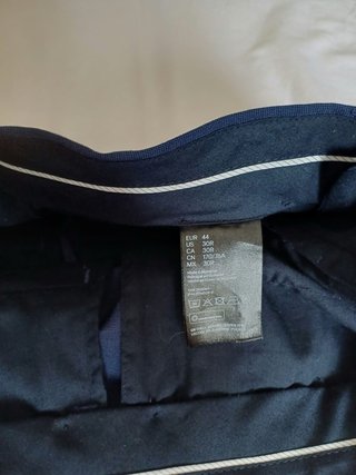 Traje Zara Azul Marino