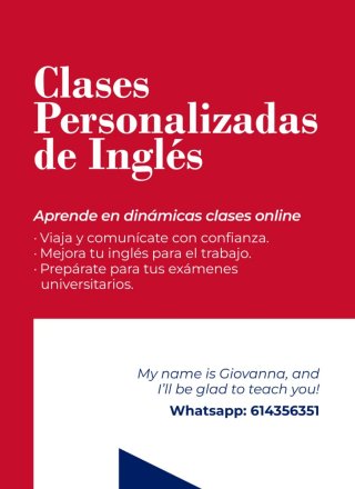 Clases 1-to-1 de inglés