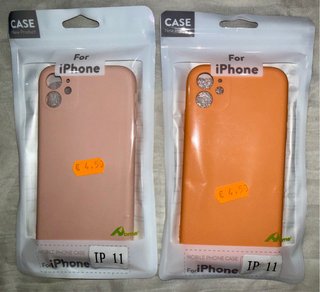 Pack 10 – 2 fundas iPhone 11 nuevas