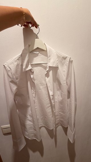 Camisa blanca Stradivarius