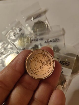 Moneda 2€ España 2009 - X Aniversario de la UEM
