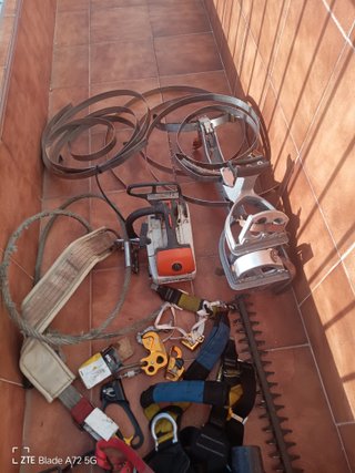 Equipo de poda de palmeras Stihl