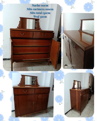 Aparador vintage in legno classico