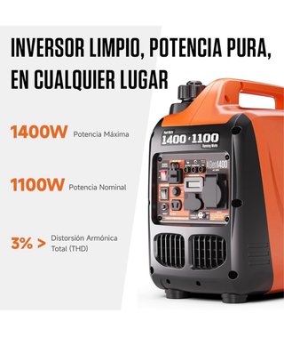 Generador Inverter AIVOLT 1400W