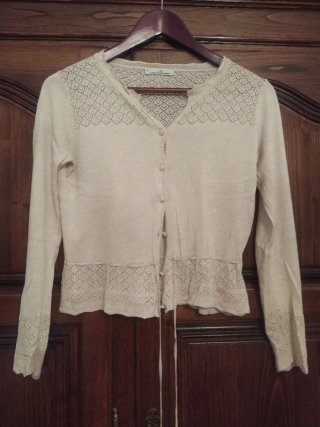 Chaqueta Carolina Herrera Beige Talla M