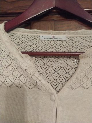 Chaqueta Carolina Herrera Beige Talla M