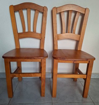 CONJUNTO DE COMEDOR MADERA DE PINO