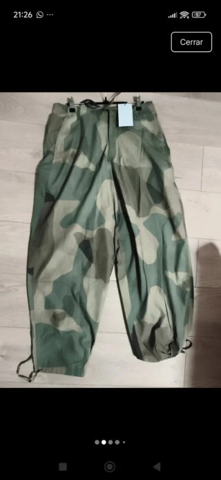 Pantalones Zara Camuflaje Talla S/36