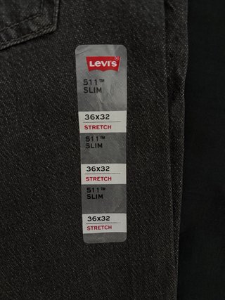 Jeans Levi's 511 Slim Negros
