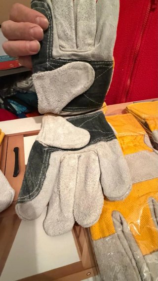 Guantes de Piel para Trabajo