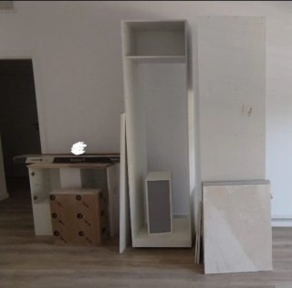 Muebles de cocina madera y metal
