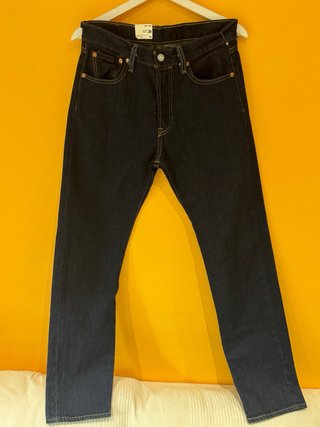 Vaqueros Levi's 501 Original Azul Oscuro