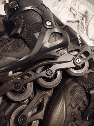 Patines en línea Decathlon talla 41 negros