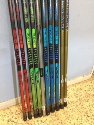 Cañas de pescar DAIWA y EVIA