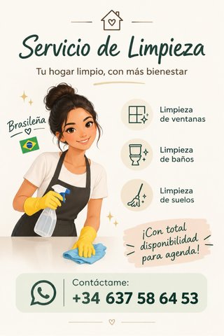 Ofrezco servicios de limpieza