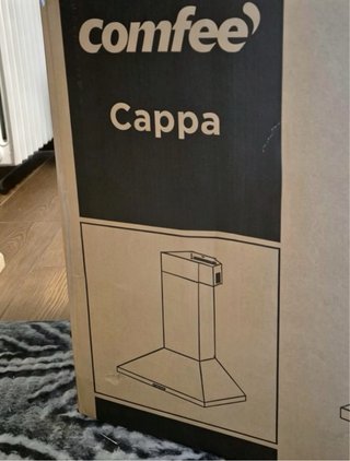 Campana Extractora Comfee 60cm Negra