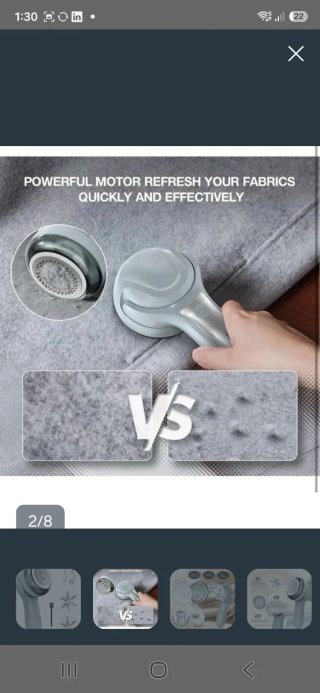 Quitapelusas eléctrico,vale20€  agotado Amazon