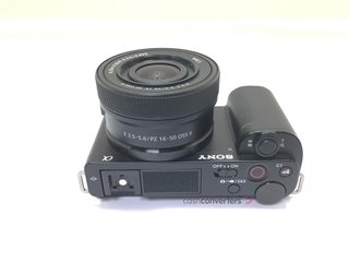 camara digital evil sony zv-e10 + e pz 16-50mm f3.5-5.6 oss ii