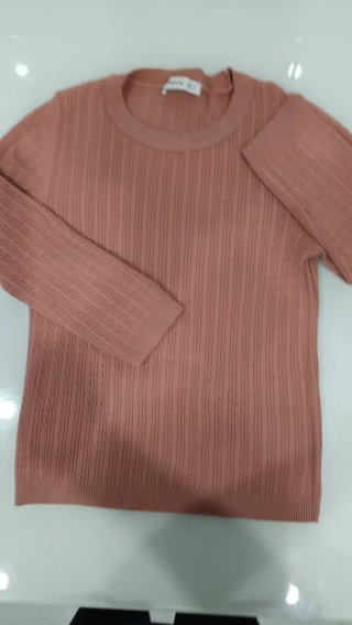 Jersey Fino Stradivarius Rosa