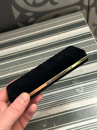 Bolígrafo vintage Inoxcrom chapado oro 24k