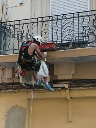 Servicios de Restauración de Fachadas medianeras..