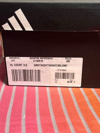 Zapatillas Adidas Grises Talla 40