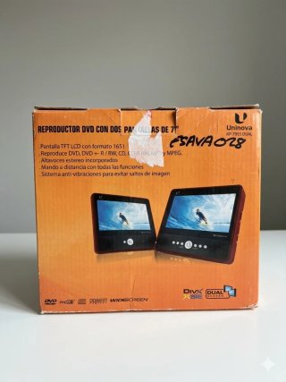 Reproductor DVD Portátil Coche Umnova