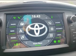 Rádio Toyota Corolla E120 Android + GPS + Carplay