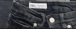 Pantalón Vaquero Negro Zara Niña
