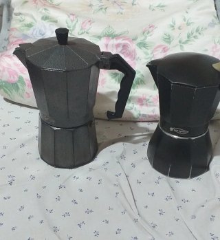 2 Cafeteras Italianas Med. Gde.