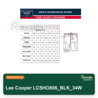 Lee Cooper pantalones cargo hombre