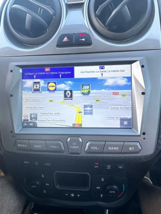 Rádio Alfa Romeo Mito Android + GPS + Carplay