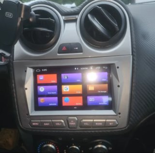 Rádio Alfa Romeo Mito Android + GPS + Carplay