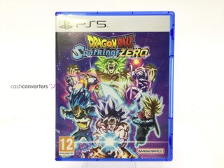 dragon ball sparking zero ps5