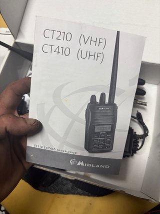 Ricetrasmettitore Portatile UHF Midland CT410
