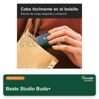 Beats Studio Buds+ B0C384VMY2 negro oro