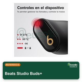 Beats Studio Buds+ B0C384VMY2 negro oro