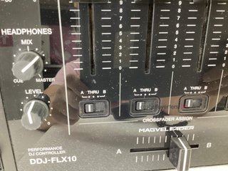 mesa mezclas pioneer ddj-flx10