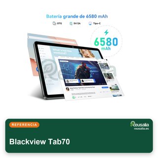 Blackview Tab70 12+64GB Azul tableta Android 10"