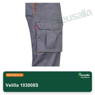 Velilla 103008S Pantalón stretch slim fit talla 54