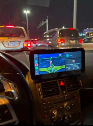 Tela 4/64GB Mercedes W204 Android + GPS + Carplay