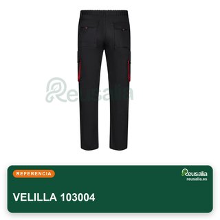 VELILLA 103004 Pantalón trabajo bicolor talla 44