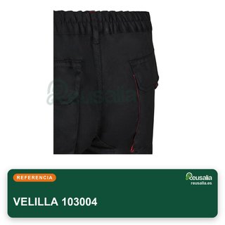 VELILLA 103004 Pantalón trabajo bicolor talla 44