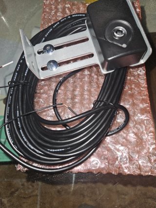 Sensor Láser con Cable y Soporte