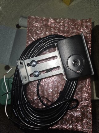 Sensor Láser con Cable y Soporte