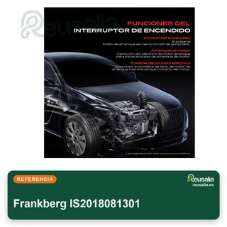 Frankberg interruptor encendido arranque cerradura